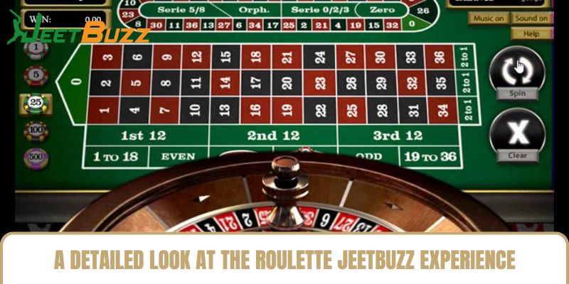 A Detailed Look at the Roulette Jeetbuzz Experience A Detailed Look at the Roulette Jeetbuzz Experience